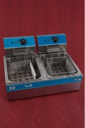 [H-DBLFRY2] Deep Fryer - Benchtop Double