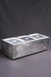 [H-BM3P] Bain Marie 3 Pot Large