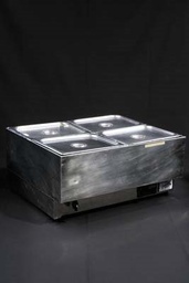 [H-BM4PSQ] Bain Marie 4 Pot Square