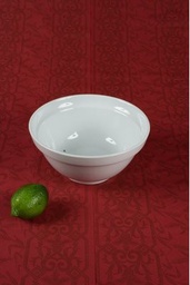 [H-WCB20] Bowl Crockery White Large