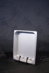 [H-SS61] Hot Food Dish Medium Stainless Steel