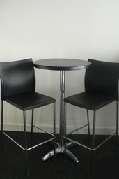 [H-BSIB] Bar Stool Italian Black