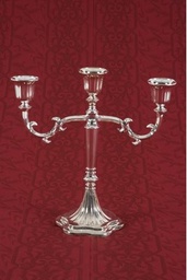 [H-SVCAN] Candelabra - Silver Triple Holder