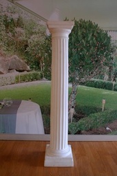 [H-PED160] Plinth / Pedestal White Large