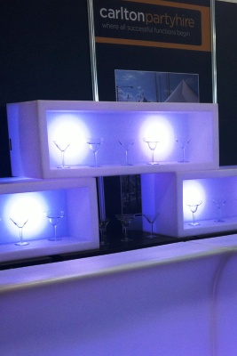 Ice Bucket LED Rectangle | Carlton Party Hire