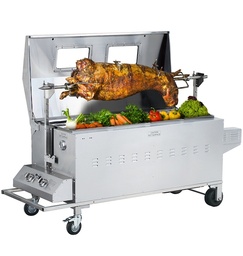 [H-SPITR] Gas Spit Rotisserie  - With Windowed Lid