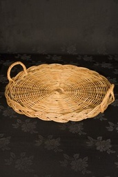 [H-FRCT] Cane Tray - Round Flat