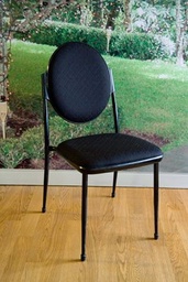 [H-BANQ] Black Banquet Chair