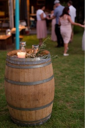 [H-WWB] Wine Barrel Whole - Rustic / Vintage