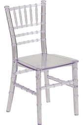 [H-CCCM] Childrens / Kids Chiavari Chair Clear