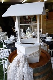 [H-WISHWELLWH] Wedding Wishing Well White - Large
