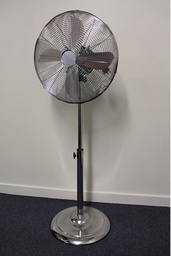 [H-FANP 108] Fan - Pedestal Silver