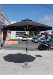 [H-STDBB (Metal Pole)] Umbrella - Market Brolly Black (Metal Pole)