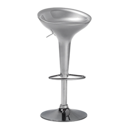 [H-BSHDSIL] Bar Stool Hydraulic Silver