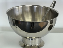 [H-PB36] Punch Bowl with Ladle 13.5 Litre