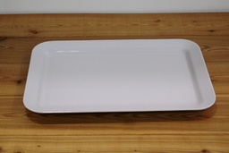 [H-MWRT44] Platter - Melamine White Rectangle 44x30cm