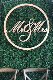 [H-MR&amp;MRS] Sign - Mr &amp; Mrs Hanging