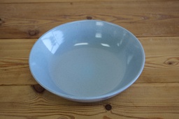 [H-BBL22] Bowl Blue 22x4.5cm deep