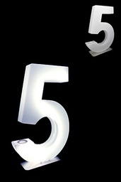 [H-LEDNUM5] LED - Giant Number 5