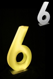 [H-LEDNUM6] LED - Giant Number 6