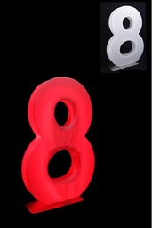 [H-LEDNUM8] LED - Giant Number 8