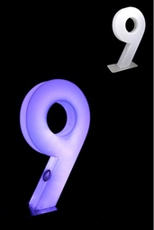 [H-LEDNUM9] LED - Giant Number 9
