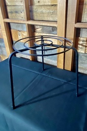 [H-BRMR] Table Riser - Buffet Round Black Metal