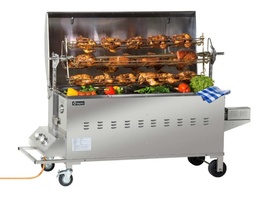 [H-SPITR 108] Gas Spit Rotisserie  - With Lid