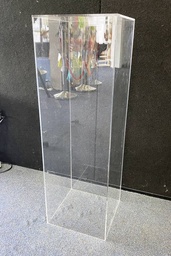 [H-CP880] Plinth / Pedestal Clear Acrylic 880mm