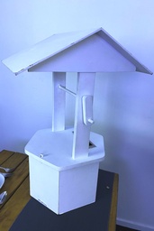 [H-WISHWELLWH 120] Wedding Wishing Well White