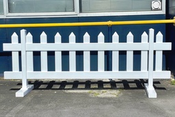 [H-PFE] Picket Fence White Event 2m