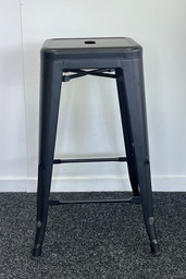 [H-BMBLK] Bar Stool Metal Black