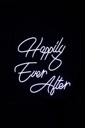 [H-NEONHEA 109] Neon LED Light - Happily Ever After