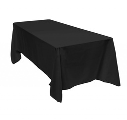 [H-TCBB] Linen - Tablecloth Black Banquet 3.9m x 2.2m