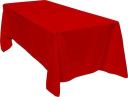 [H-TCRB] Linen - Tablecloth Red Banquet 3.9m x 2.2m