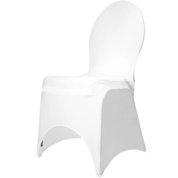 [H-CCLW] Linen - Chair Cover White Lycra