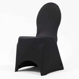 [H-CCLB] Linen - Chair Cover Black Lycra