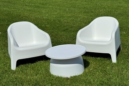 [H-WODC] Outdoor Chair White