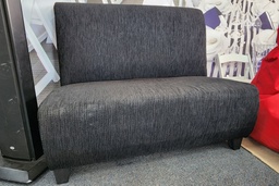 [H-COUCHP] Couch - 2 Seater Black Patterned