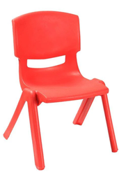 [H-CKR] Childrens / Kids Chair Red